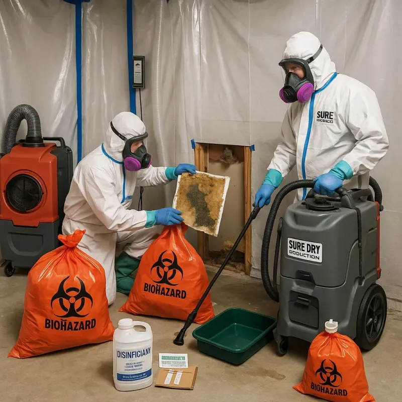 Contaminated Water Handling Protocols process in White County, IL