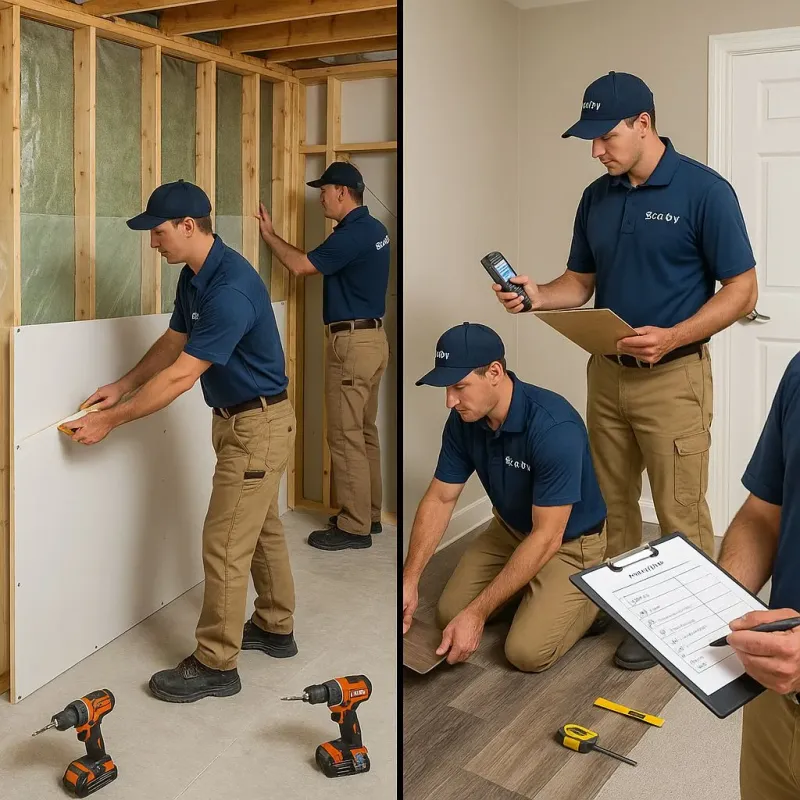Repairs and Reconstruction process in White County, IL